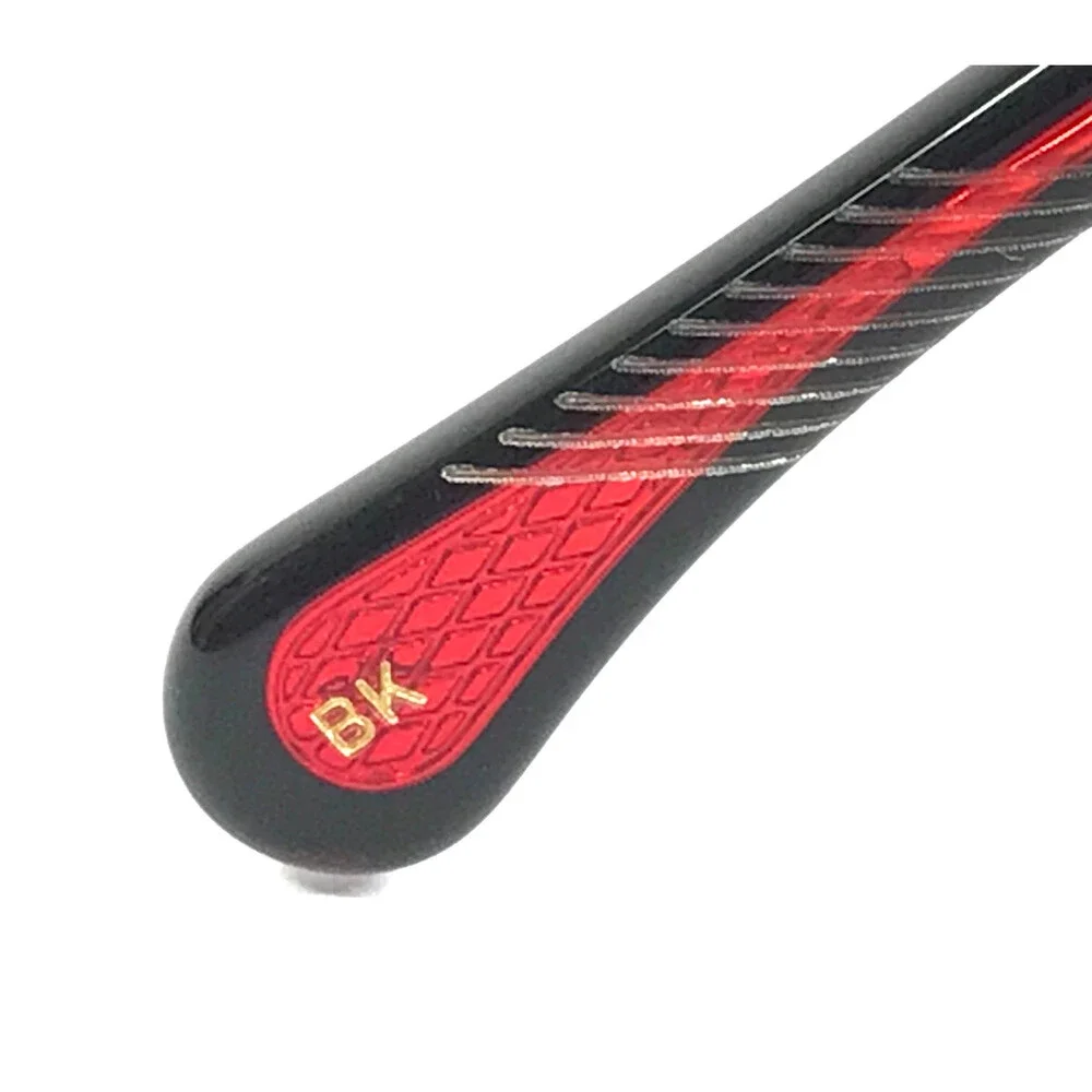 Alfred Kerbs Eyeglasses Frames MARTINA BK Black Red Square Full Rim 53-23-140